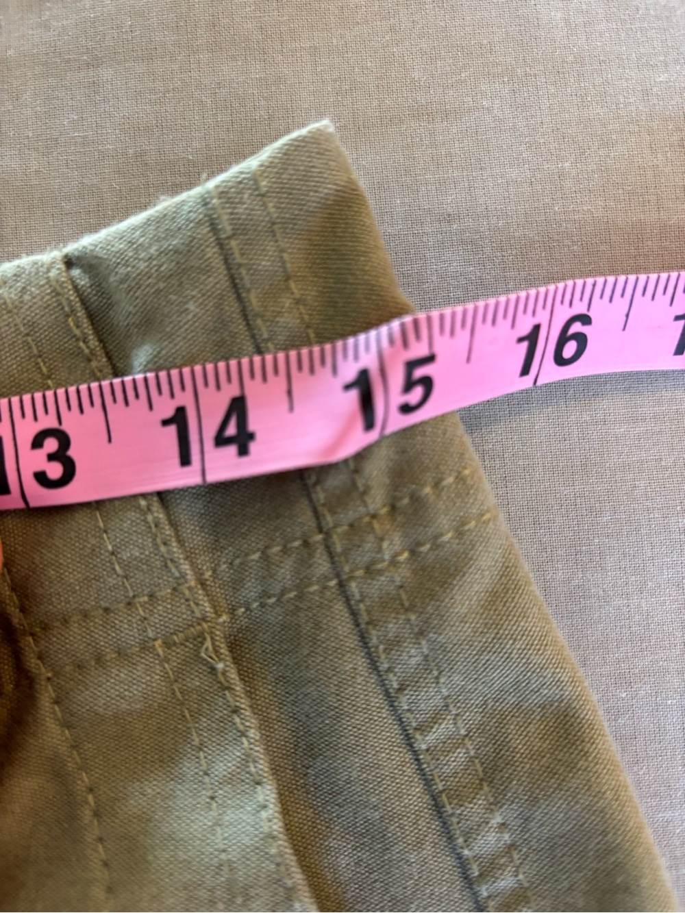 Athleta Skyline High Rise Barrel Leg Pants Olive Branch Green 6 Tall Utility - Picture 4 of 8